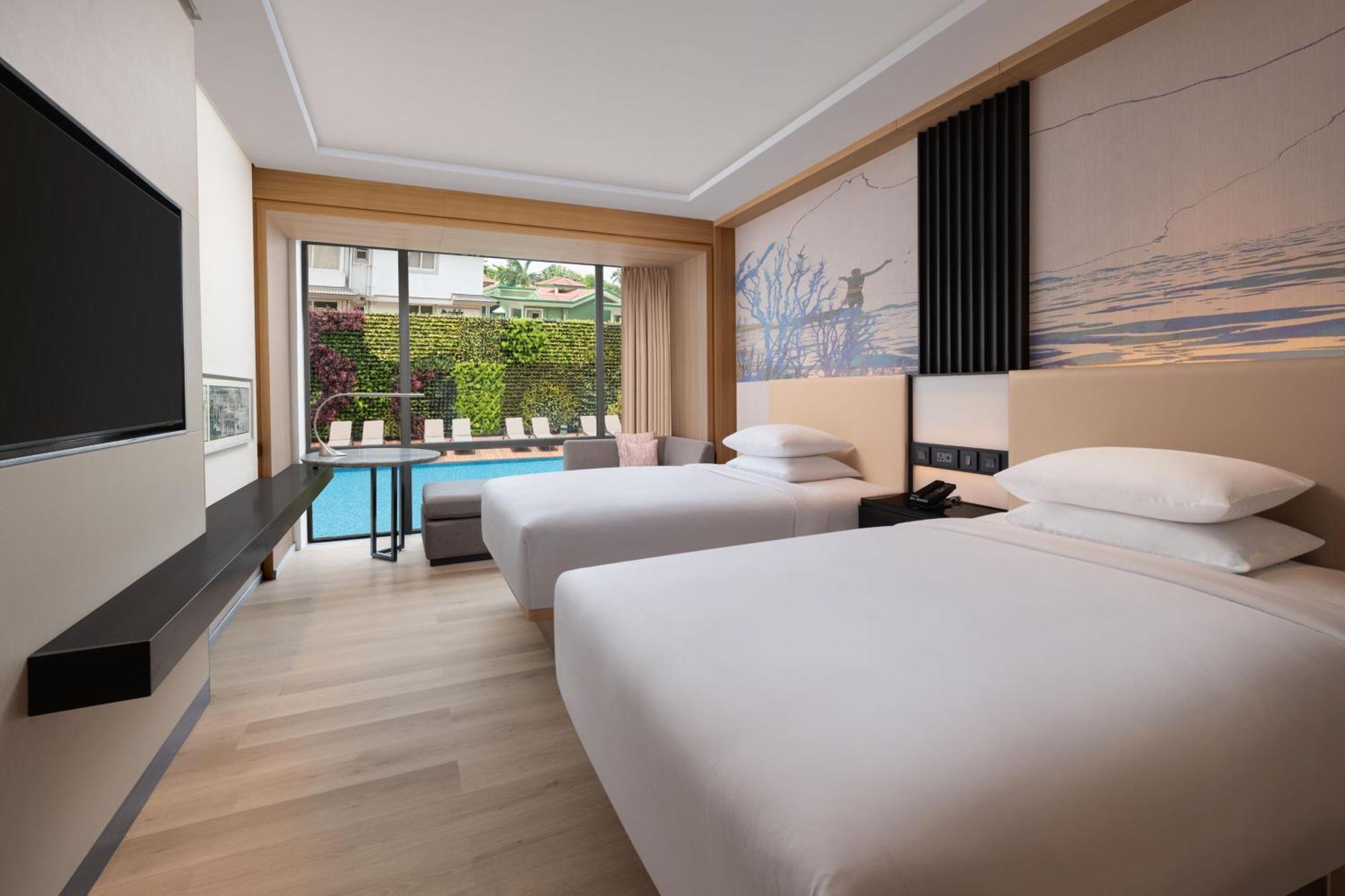 Courtyard By Marriott Goa Colva Hotell Exteriör bild